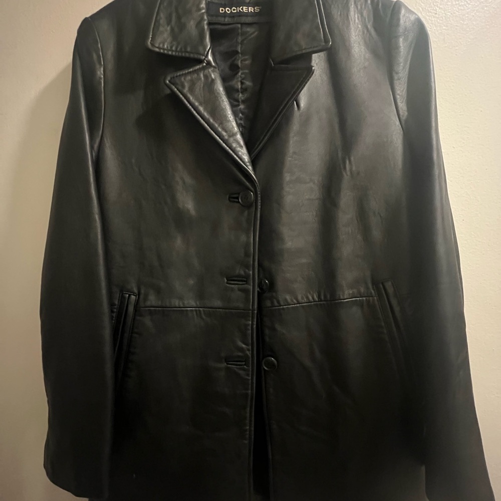 100% Leather Vintage Jacket